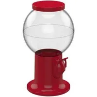 elasto Vorratsdose Bonbon Automat als Candy Bar Zubehör für Kinder & Erwachsene