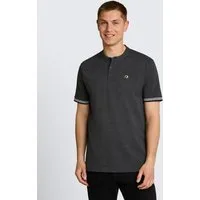TOM TAILOR Denim Poloshirt Poloshirts Piqué Poloshirt mit Stehkragen