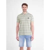LERROS Poloshirt Poloshirt in feiner Piquéqualität mit frischer Streifenoptik