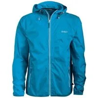 PRO-X ELEMENTS Regenjacke Fahrradjacke STAR wasserdicht, atmungsaktiv, winddicht integr. Packtasche, Reißverschluß, Kinnschutz, Kapuze