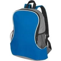 Macma Freizeitrucksack Rucksack mit Seitenfächern / aus Polyester / Farbe: blau