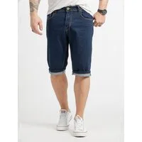 Rock Creek Bermudas Herren Shorts Jeansshorts Denim Dunkelblau RC-2431