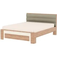 OTTO home Bettgestell Gala, 160 oder 180x200cm Liegefläche, FSC-zertifiziert (optional passende Stauraumschubladen und Nachttische erhältlich), bequem gepolstertes Kopfteil, bezogen mit Samtvelours