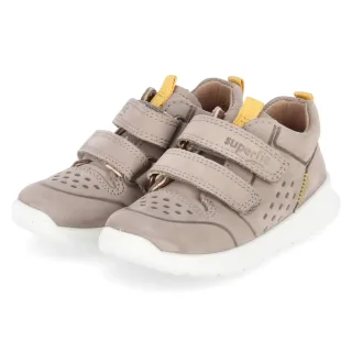 Superfit Klettschuhe BREEZE - Gr. 22 - Beige - Nubuk