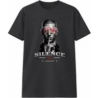Banco T-Shirt Herren Silence Shirt Print (Einzelartikel) Hochwertiger