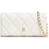 Tommy Hilfiger Geldbörse TH FEMININE WALLET ON CHAIN, Damen Geldbeutel, Minibag mit Zierkette als Umhängeriemen