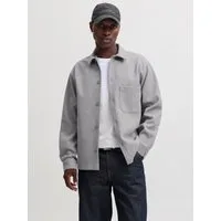 Jack & Jones Langarmhemd JJEREGENT OVERSHIRT LS SN Polyester, relaxed fit