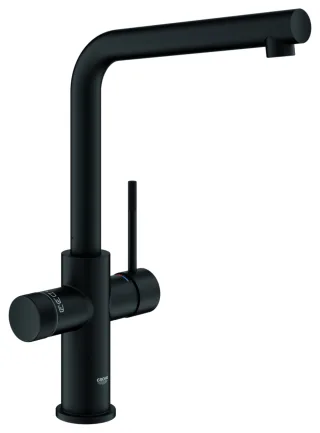 GROHE 5-in-1 Armatur GROHE Blue 104421, L-Ausl.f. Kühler Home/Pro phantom black, 104421KF01 104421KF01