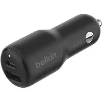 Belkin boostCharge 42 W Dual Kfz-Charger USB/USB-C mit PPS USB-Ladegerät