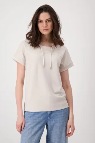 monari - Sweatshirt mit Schmuck warm sand - Gr. - 42