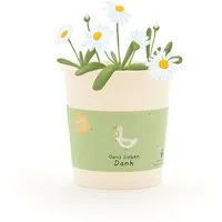 Die Stadtgärtner Anzuchttopf Gänseblümchen-Anzuchtset als Dankeschön-Geschenk, Geschenkidee (1 St)