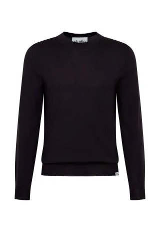 seidensticker - STU - CREW NECK PULLOV Deep Wine Red - Gr. - M