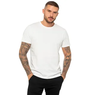 Enzo | Herren T-Shirt mit Rundhalsausschnitt - Weiß
