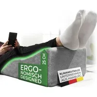 Well B4 Venenkissen zum Beine hochlagern - Beinhochlagerungskissen Beinauflage Keilkissen, Stützkissen für Beine & Knie ideal als Lymphkissen und Venenkeil, in 3 Größen