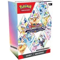The Pokémon Company International Sammelkarte Pokémon Karmesin & Purpur Prismatische Entwicklungen Booster Bundle (d