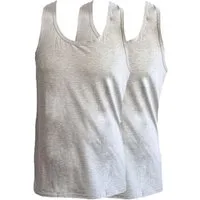 Toker Collection® Muskelshirt Herren Muskelshirt,Tanktop,95% Baumwolle,5% Elasthan (Packung, 2er-Pack) Jersey