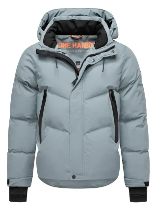 Stone Harbour Herren Winterjacke Livianoo mit abnehmbarer Kapuze & Fleece-Taschen