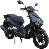 Alpha Motors Motorroller Mustang FI, 125 ccm, 85 km/h, Euro 5+, mit USB-Anschluss und Lenkerschloss, sportliches Design