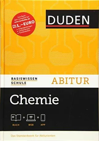 Basiswissen Schule - Chemie Abitur: Das Standardwerk für Abiturienten (Duden - Basiswissen Schule)