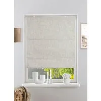 Rollo RIOLA, OTTO home, Lichtschutz, ohne Bohren, freihängend, Klemmfix, Faltrollo in trendiger Leinenoptik mit Struktur, Lichtschutz, NEUHEIT!