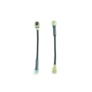 U.FL IPEX Extension Cable Kit, 5.8GHz Low Loss, 37-40mm/100mm, 2/4/6PCS, U.FL/IPEX1 Compatible, for FPV VTX Antenna Dron
