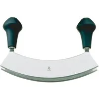 WMF Wiegemesser, Länge 17,5 cm, 2 Klingen aus Spezialklingenstahl, Cromargan Edelstahl 18/10, Kunststoffgriffe
