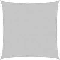 vidaXL Sonnensegel 3 x 3 m Sonnensegel Hellgrau 3x3 m 100 Polyester Oxford Sichtschutz Sc