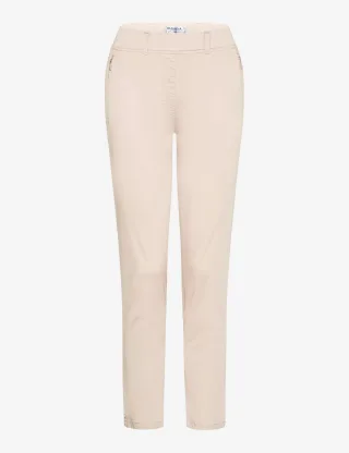 RAPHAELA by BRAX - Style Lavina Zip 6/8 Beige - Gr. - 38