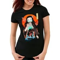 style3 T-Shirt Nezuko Kamado demon slayer anime japan manga cosplay