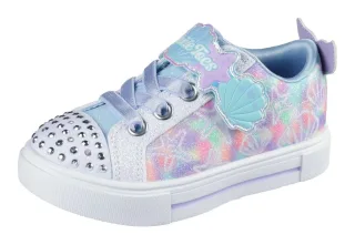 Skechers Sneaker "TWINKLE SPARKS" Blink,-Schlupfschuh mit Glitzer+Strass, Größenschablone zum Download