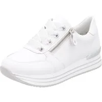 Remonte Plateausneaker, Freizeitschuh, Halbschuh, Schnürschuh mit gepolstertem Schaftrand