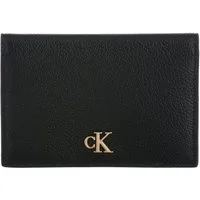 Calvin Klein Jeans Kartenetui MIN MONOGRAM 6CC FLAP CARDCASE, Kartenhalter, Geldbörse mit CK-Monogramm
