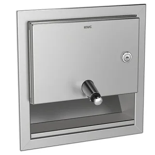 KWC Aquarotter Seifenspender, RODAN, Edelstahl, Unterputz, 241x243x132 mm, 3600009362 3600009362