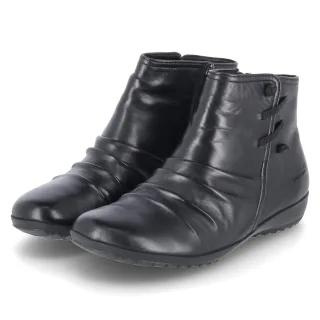 Josef Seibel Ankle Boots NALY 12  Schwarz - Gr. 36 -  Leder und Textil
