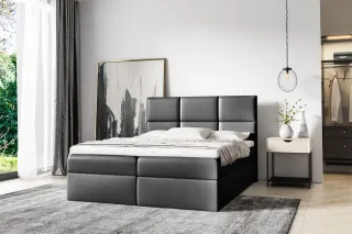 Boxspringbett Schlafzimmerbett OLIVIA 200x200cm in div. Farbvarianten
