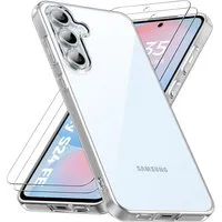 MSM Handyhülle Hülle + 2X Schutzglas für Samsung Galaxy S24 FE Panzerfolie Full