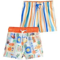 Next Badeshorts Badeshorts, 2er Pack (2-St)