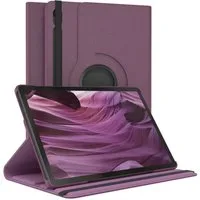 EAZY CASE Tablet-Hülle Rotationcase für Samsung Galaxy Tab S10 Lite 10,9 Zoll, Tablet-Hülle Bookstyle Case Fullcover Schutz Tasche Stehfunktion Lila