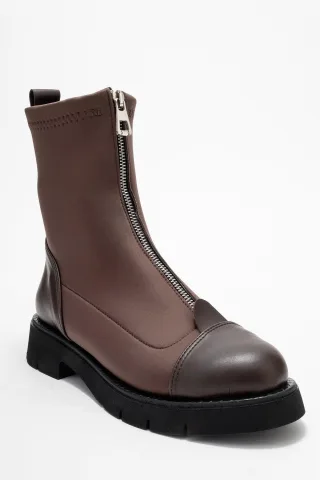 Martos Stretch Stiefelette mit Vorderreißverschluss (Damen)