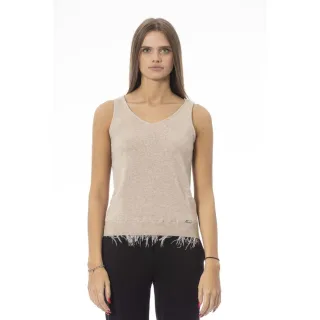 Baldinini Trend Beige Wolloberteil für Damen