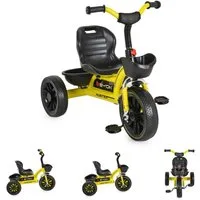 Byox Dreirad Dreirad Hunter EVA-Reifen, verstellbarer Sitz, Korb, ergonomische Griffe