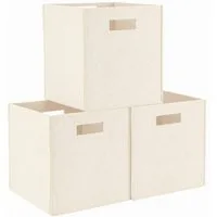 Youyijia Aufbewahrungsbox Filz-Aufbewahrungsbox 31x31x31 cm – Faltbare Regalbox, Organizer-Korb