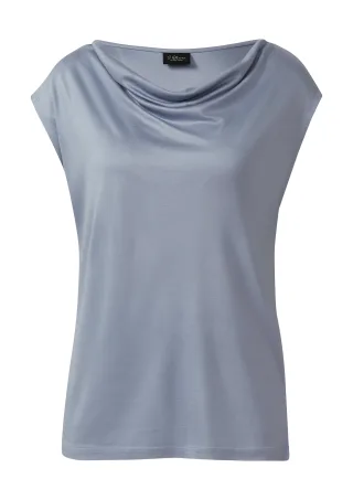 s.Oliver BLACK LABEL - T-Shirt blau - Gr. - 44