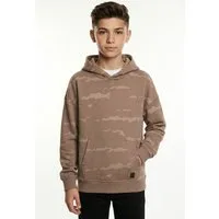 TOM TAILOR Sweatshirt mit All-Over Print