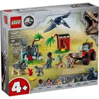 LEGO® LEGO® Jurassic World 76963 Rettungszentrum für Baby-Dinos Konstruktionsspielsteine, (139 St)