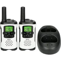 Alecto Walkie Talkie FR-175, (2-St., Set mit zwei Walkie Talkies, Reichweite von bis zu 7 Kilometern)