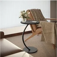 Vicco Couchtisch Alvio, Schwarz, 40 x 60 cm (1-St)