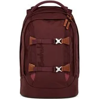 Satch Schulranzen Schulrucksack PACK Nordic Ruby (1 Stück), ergonomisch, Your-Size-System: auf Körpergröße anpassbar