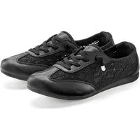 LASCANA Freizeitschuh, Halbschuh, Slip-On-Sneaker, Sneaker mit modischen Spitzendetails & herausnehmbarer Innensohle VEGAN