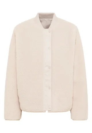 CECIL - Wendbarer Blouson teddy vanilla white - Gr. - L